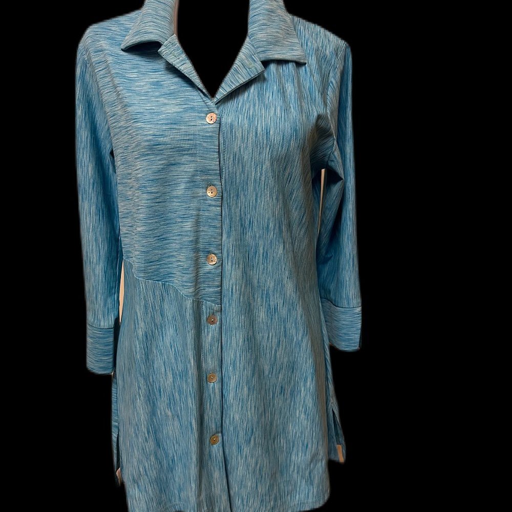 Parsley & Sage Turquoise Tunic